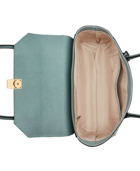 Zenia Blue Satchel Shoulder Bag