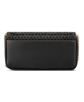 Nefi Black Crossbody Bag