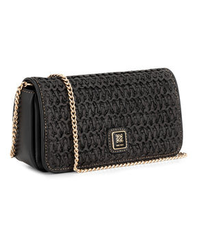 Nefi Black Crossbody Bag