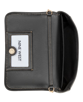 Nefi Black Crossbody Bag