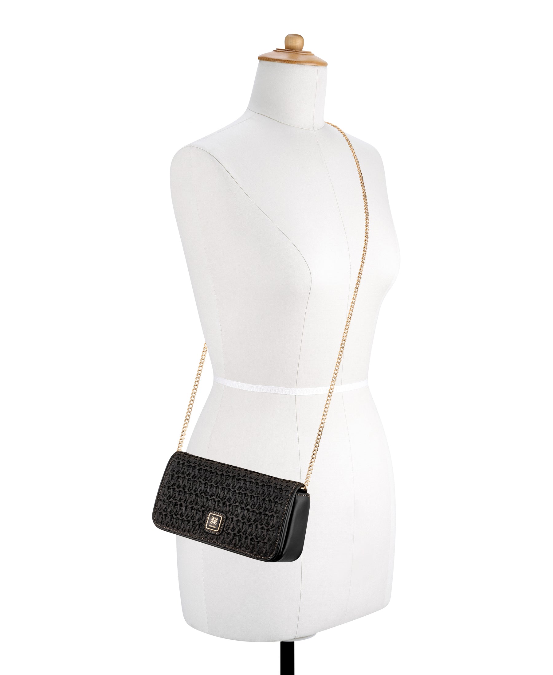 Nefi Black Crossbody Bag