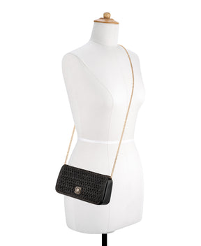 Nefi Black Crossbody Bag