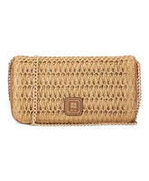 Nefi Light Brown Crossbody Bag