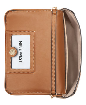 Nefi Light Brown Crossbody Bag