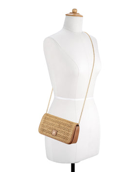 Nefi Light Brown Crossbody Bag
