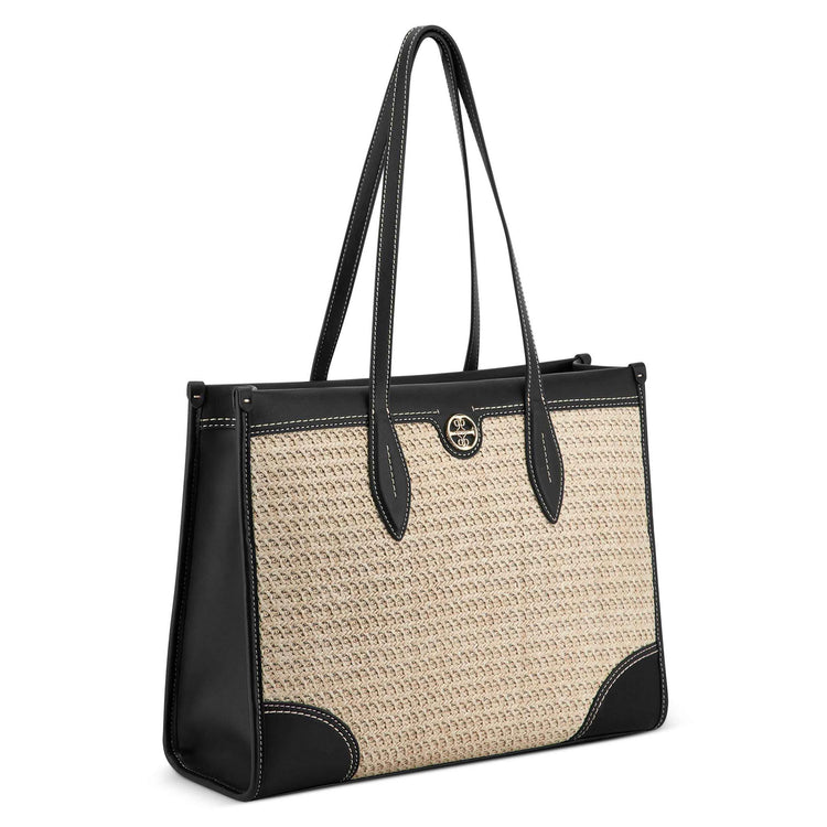 KYELLE JET SET TOTE BAG BLACK