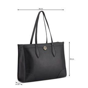 KYELLE JET SET TOTE BLACK