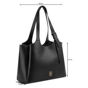 Lyra Tote Carry All Bag Black