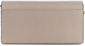 Lockup Sling Wallet Crossbody Bag Beige