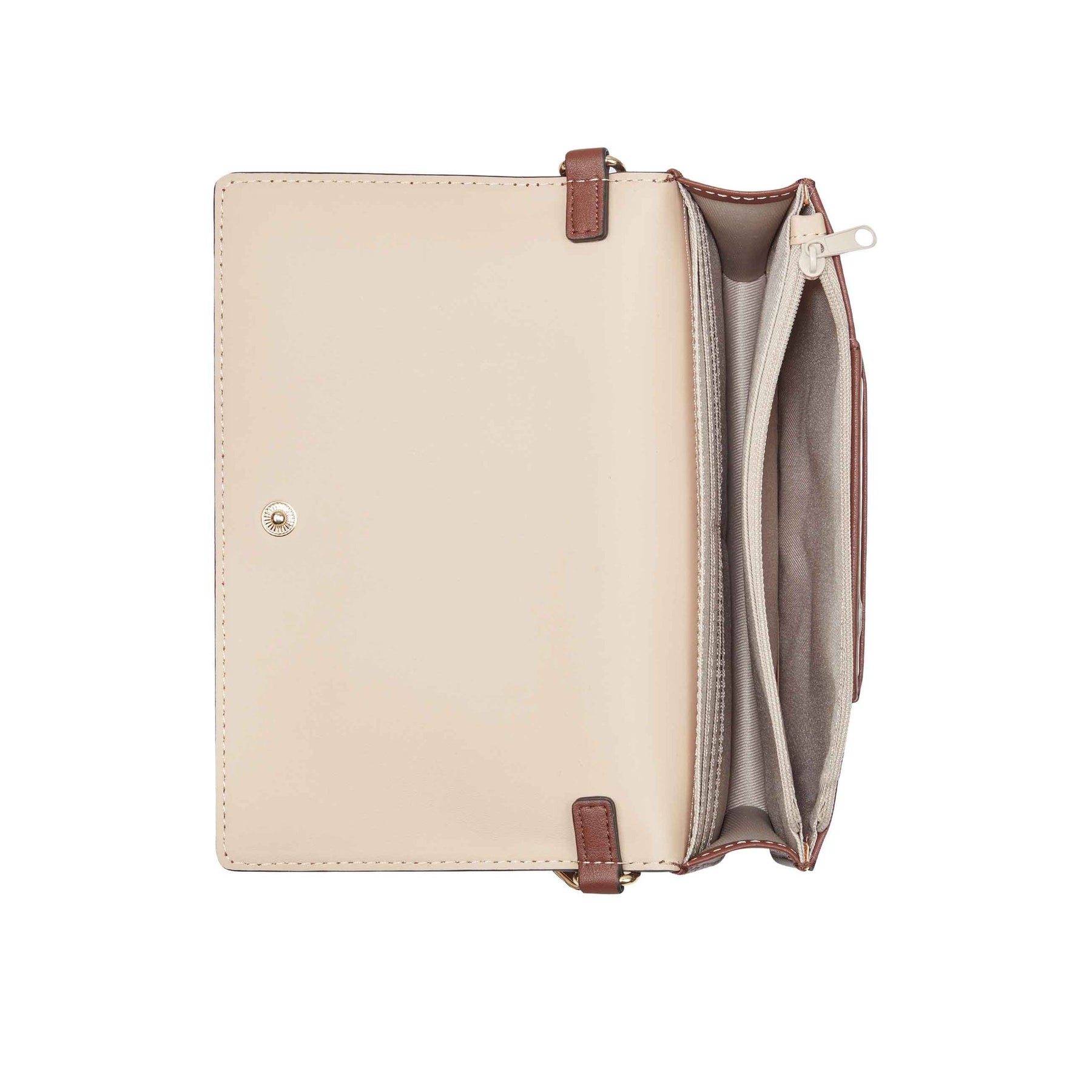 KYELLE SLING WALLET BROWN