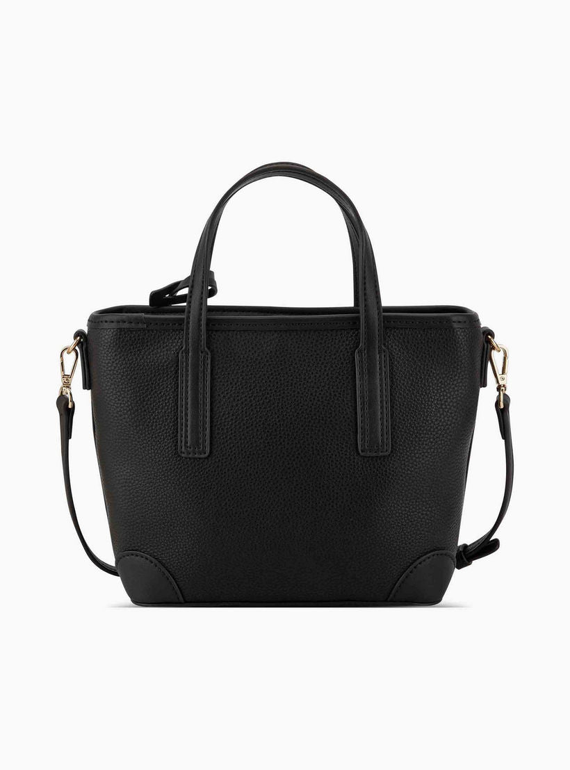 Delaine Black Small Tote