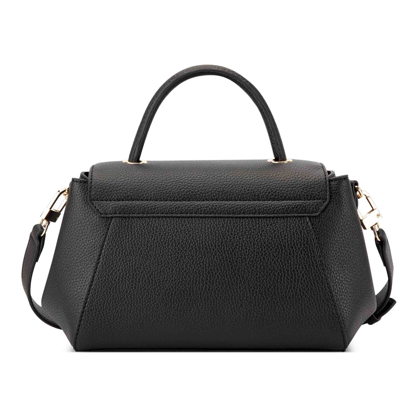 Morden Top Handle Mini Crossbody Bag Black