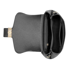 Morden Top Handle Mini Crossbody Bag Black