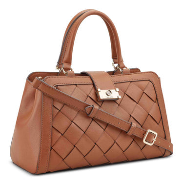 Mylah Satchel Bag L Brown