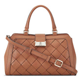 Mylah Satchel Bag L Brown