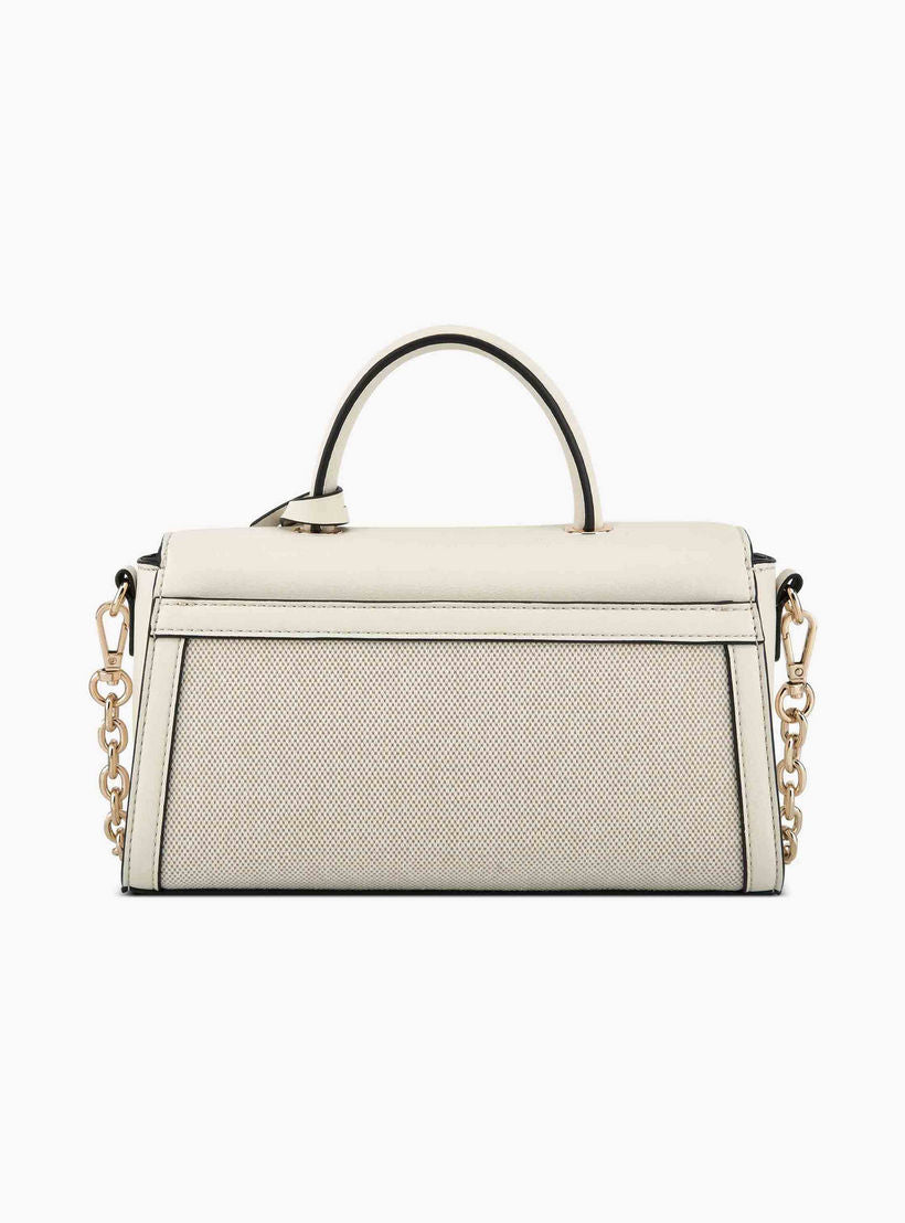 Dax Creme White Sling Bag