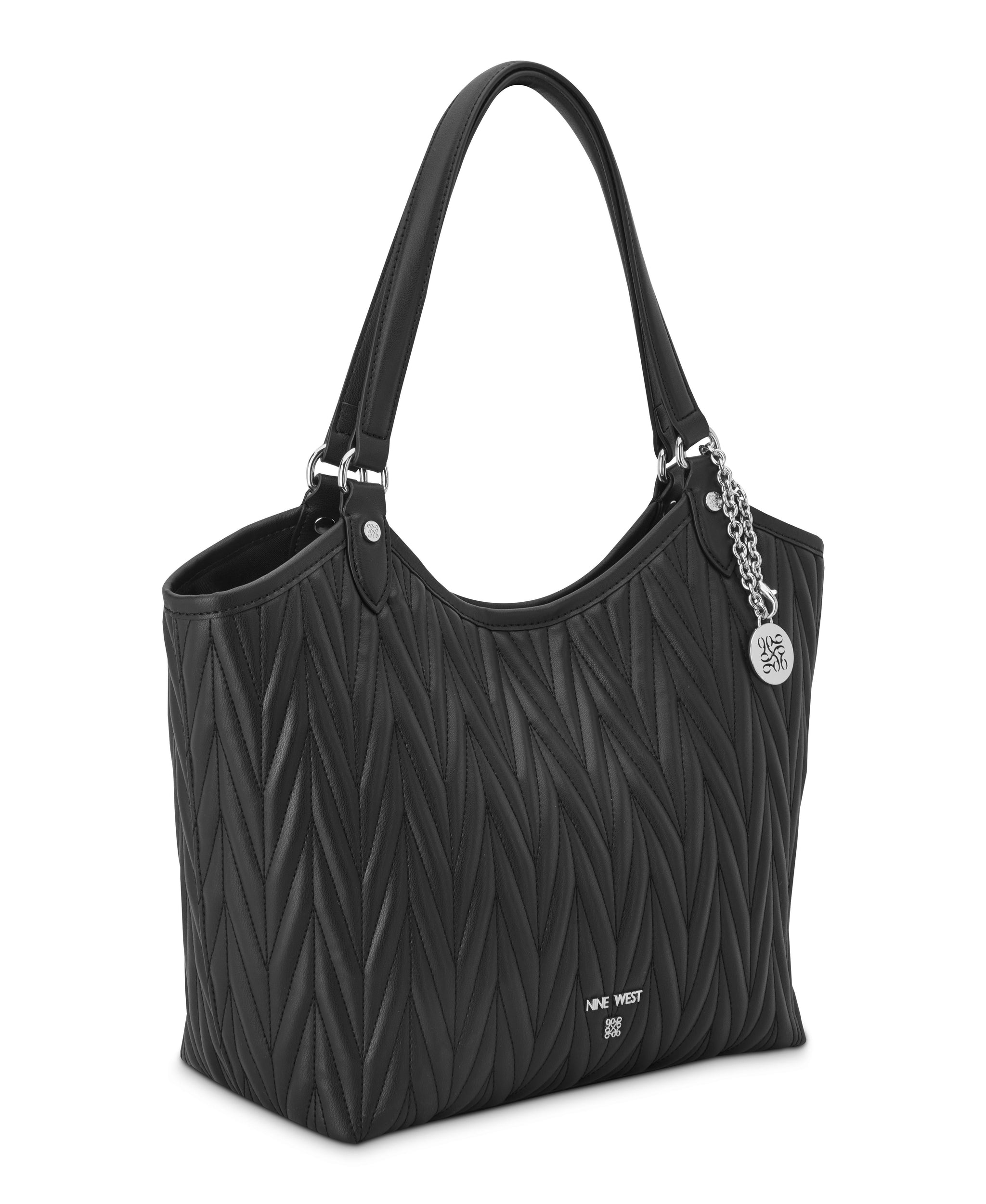 Jaslee Tote Carry All Bag Black