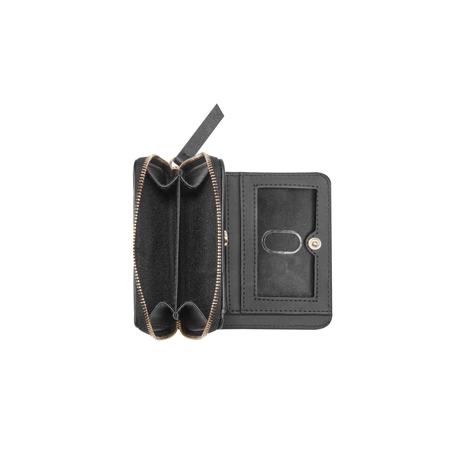 LINNETTE BROWN ZIPPER WALLET