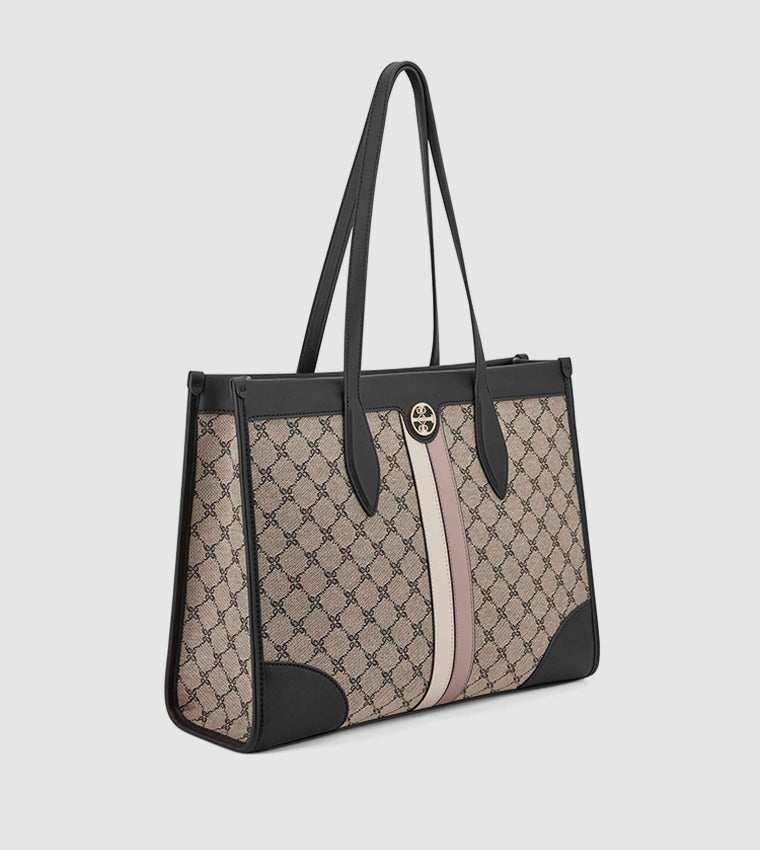 KYELLE JET SET TOTE BAG BLACK