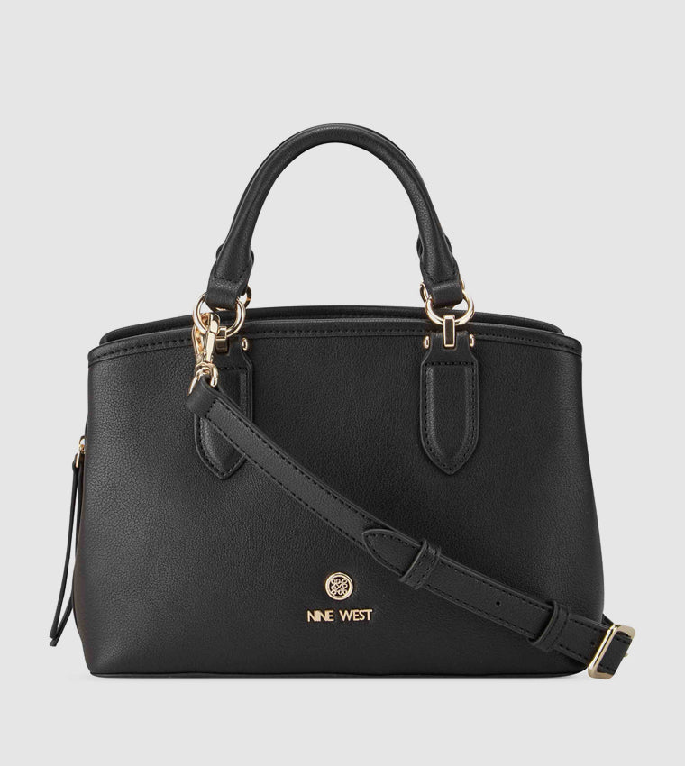 SAOIRSE SMALL SATCHEL BAG BLACK