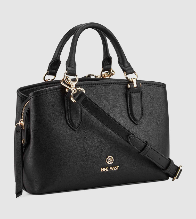 SAOIRSE SMALL SATCHEL BAG BLACK