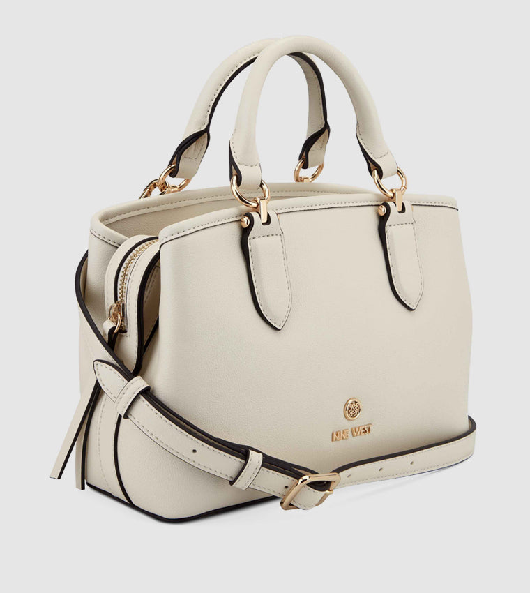 SAOIRSE SMALL SATCHEL BAG OFF WHITE