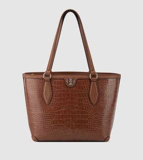 KYELLE MIDI TOTE BAG BROWN