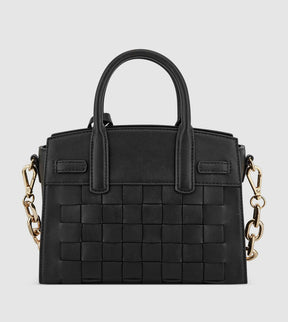 DAX MINI JET SET SATCHEL BAG BLACK