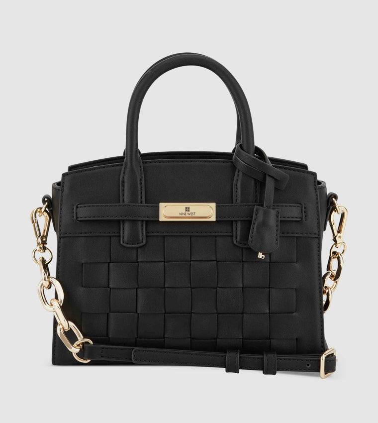 DAX MINI JET SET SATCHEL BAG BLACK