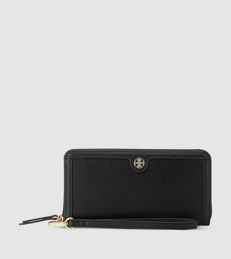 KYELLE ZIPPER WRIST WALLET BLACK