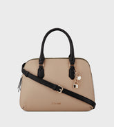 Cibrina Satchel Bag Nude