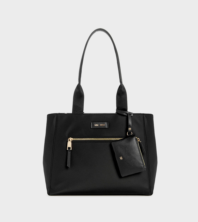 Byron Laptop Tote Bag Black