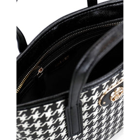 Delaine Black Small Tote